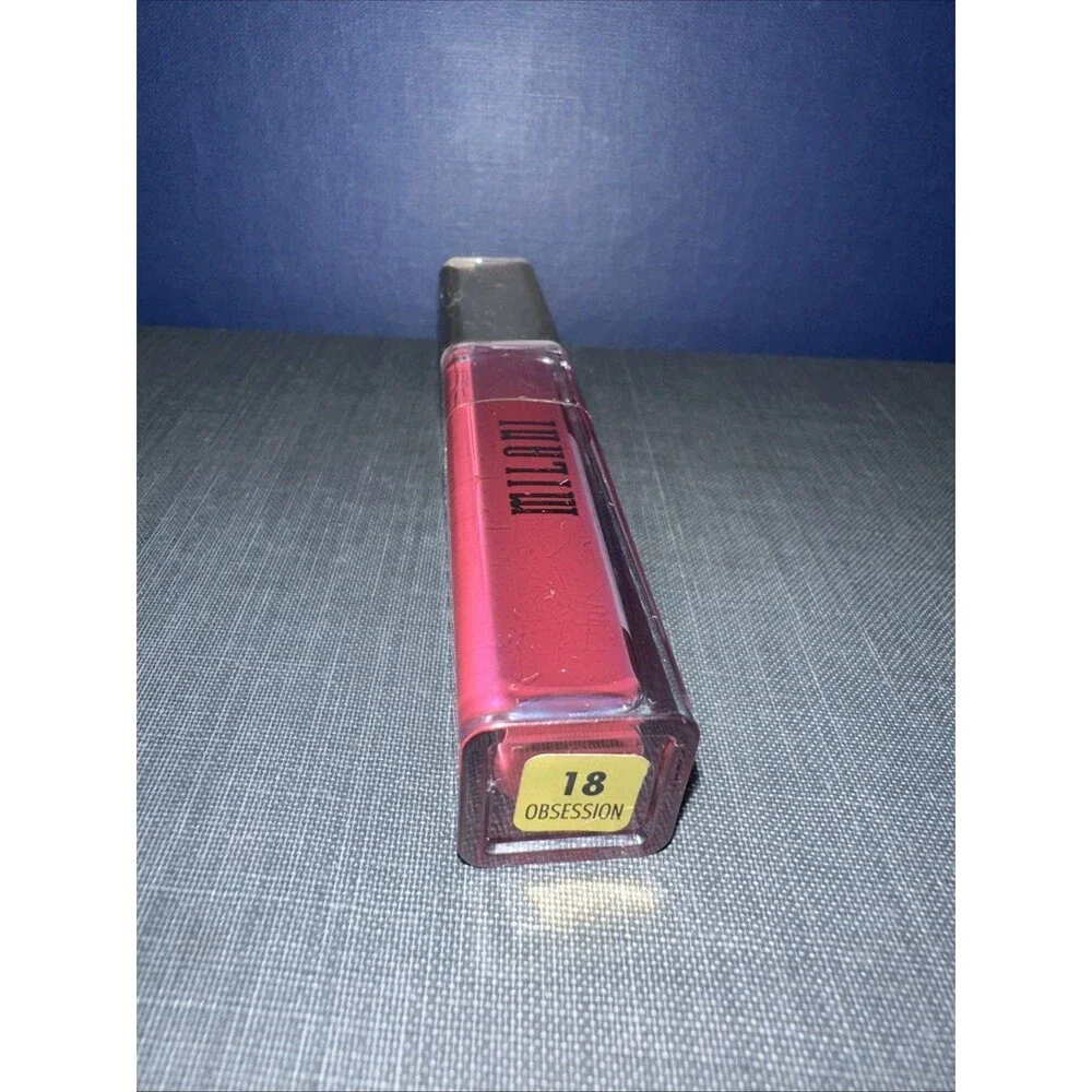 Milani Amore Matte Lip Creme 18 OBSESSION, deep cool toned berry NEW SEALED